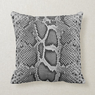 Snakeskin-ontwerp, slangenhutprintpatroon kussen