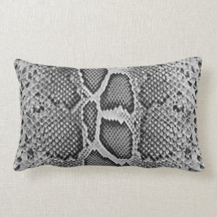 Snakeskin-ontwerp, slangenhutprintpatroon kussen