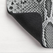 Snakeskin-ontwerp, slangenhutprintpatroon muismat (Hoek)