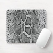 Snakeskin-ontwerp, slangenhutprintpatroon muismat (Met muis)
