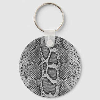 Snakeskin-ontwerp, slangenhutprintpatroon sleutelhanger