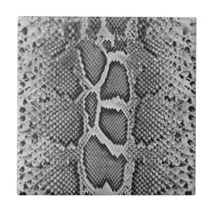 Snakeskin-ontwerp, slangenhutprintpatroon tegeltje