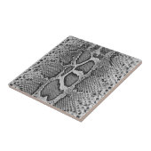 Snakeskin-ontwerp, slangenhutprintpatroon tegeltje (Zijkant)