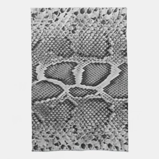 Snakeskin-ontwerp, slangenhutprintpatroon theedoek (Verticaal)