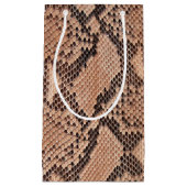 Snakeskin Patroon Koele Dierenprint Klein Cadeauzakje (Voorkant)