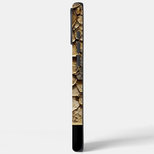 Snakeskin-patroondetail Case-Mate iPhone Case (Achterkant / Links)