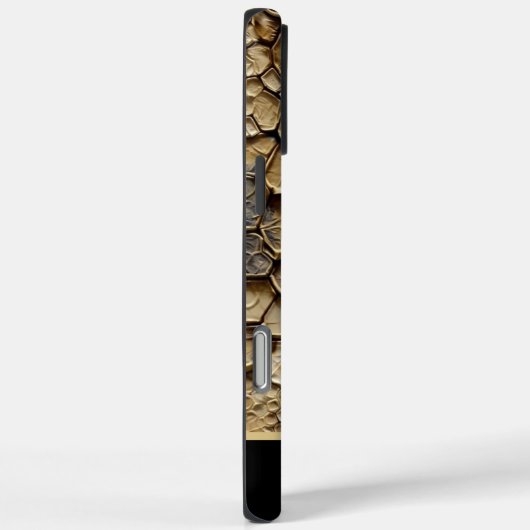 Snakeskin-patroondetail Case-Mate iPhone Case (Achterkant / Rechts)