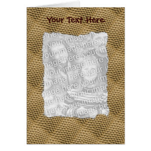 Snakeskin-patroonontwerp Uw fotokaart
