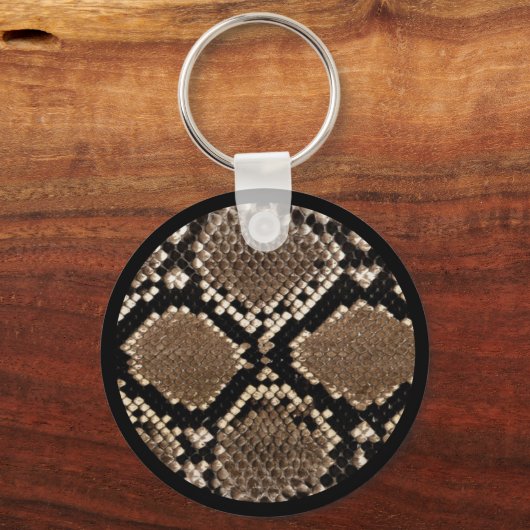 Snakeskin Pattern Vaderdag Sleutelhanger (Voorkant)