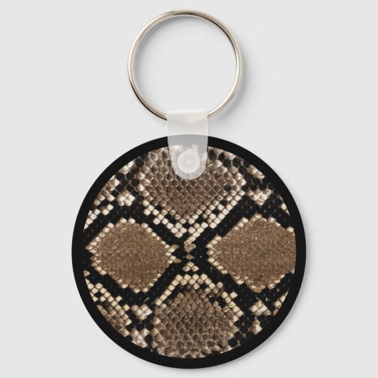 Snakeskin Pattern Vaderdag Sleutelhanger (Achterkant)