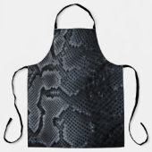 snakeskin print All-Over Print Apron Schort (Voorkant)