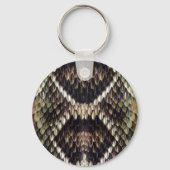 Snakeskin Print Sleutelhanger (Voorkant)
