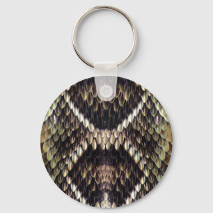 Snakeskin Print Sleutelhanger