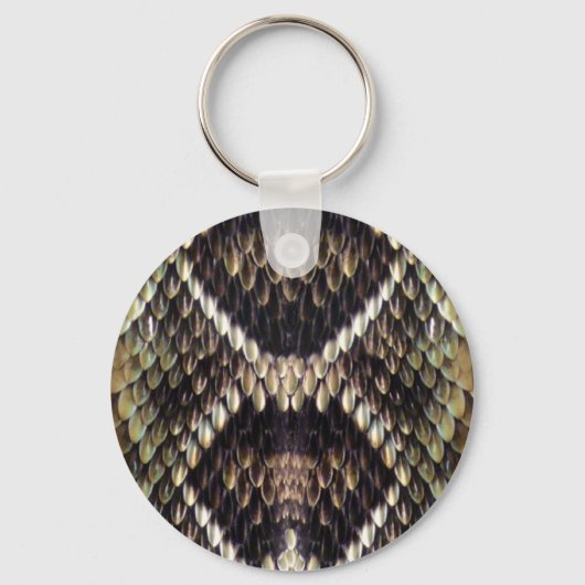 Snakeskin Print Sleutelhanger (Voorkant)