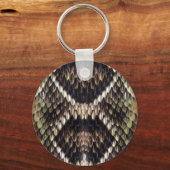 Snakeskin Print Sleutelhanger (Voorkant)