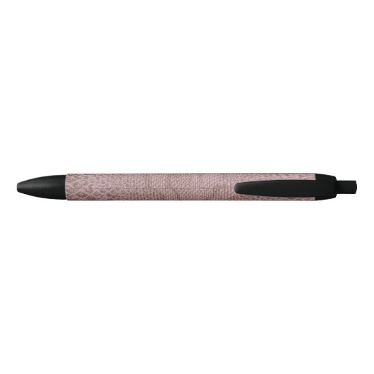 Snakeskin-printer Zwarte Inkt Pen (Achterkant)