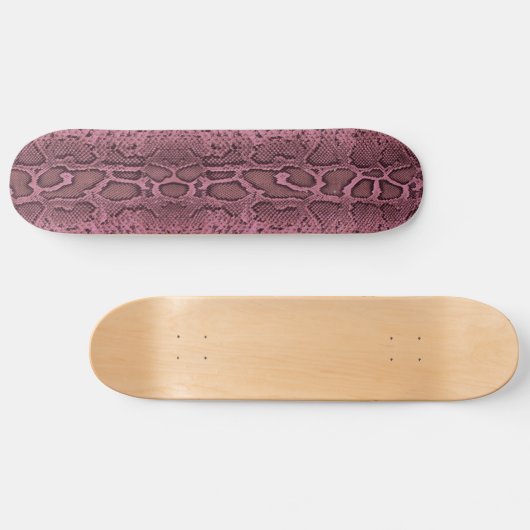 Snakeskin roze skateboard (Horizontaal)
