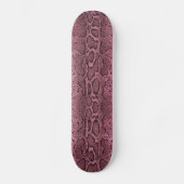 Snakeskin roze skateboard (Voorkant)