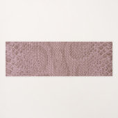 Snakeskin roze yogamat (Achterkant (horizontaal))