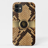 snakeskin-telefooncel Case-Mate iPhone case (Achterkant)