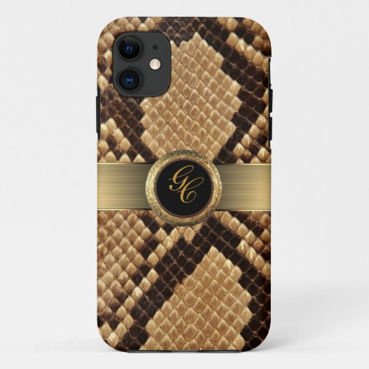 snakeskin-telefooncel Case-Mate iPhone case (Achterkant)