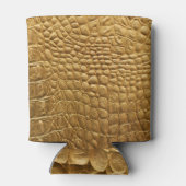 Snakeskin Textuur: Wilde Achtergrond Ontwerp. Blikjeskoeler (Achterkant)