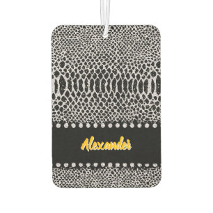 Snakeskin unieke patronen in de kunst luchtverfrisser