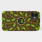 Snakey Abstract Monogram iPhone 5 Case-Mate Case (Achterkant (horizontaal))