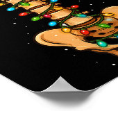 Snal Cord Kerst Neuroloog Sne Doctor Mannen Wom Poster (Hoek)