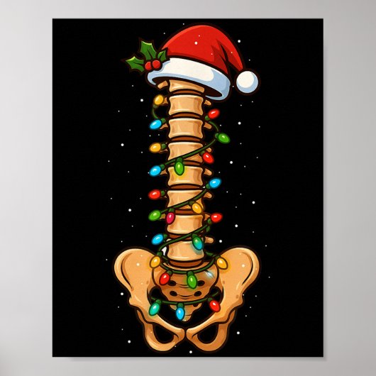 Snal Cord Kerst Neuroloog Sne Doctor Mannen Wom Poster (Voorkant)