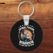 Snal Fusion Design voor Vrouwen Meisjes Lumbar Sna Sleutelhanger (Voorkant)