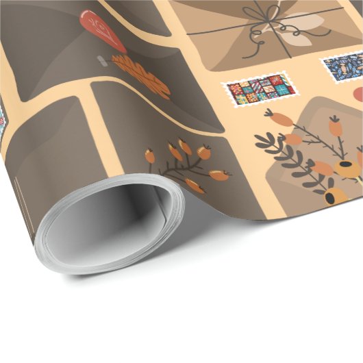 Snal Mail Pattern Cadeaupapier (Rol Hoek)