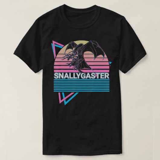 Snallygaster Cryptid Cryptozoology T-shirt (Design voorkant)
