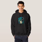 Snap a Smile Funny Cat Selfie Hoodie (Voorkant volledig)