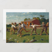 Snap de zweep | Winslow Homer (Voorkant / Achterkant)