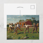 Snap de zweep | Winslow Homer Briefkaart (Voorkant / Achterkant)