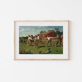Snap de zweep | Winslow Homer Poster
