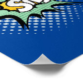 Snap! Dynamic Pop Art Comic Action Poster (Hoek)