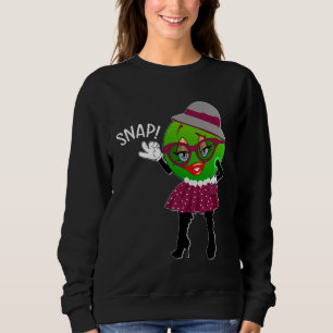 Snap Erwten Peapod Erwt Peul Punt Schattig Lievehe Trui