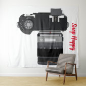 Snap Happy Tapijt Wandkleed (In Situ (horizontaal))