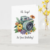 Snap | Het is je verjaardag! Kaart (Gele Bloem)