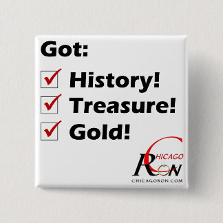 Snap het! Knoop Vierkante Button 5,1 Cm