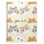 "Snap het! Schattig Cat Faces Notitieboek 🐾 (Voorkant)