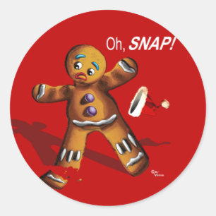 Snap! Kerst cadeau Label