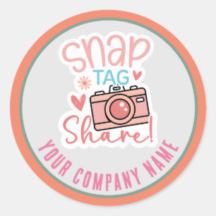 Snap Label Share Custom Business
