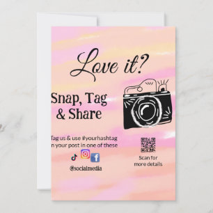 Snap label Share Media Camera Voeg socials toe Hou Feestdagenkaart