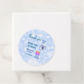 Snap label share social media q r code glitter bla (In situ)