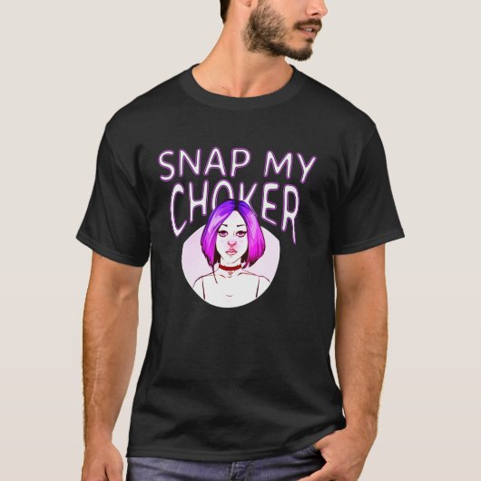 SNAP MIJN KOKER Lange hoes T-shirt (Voorkant)