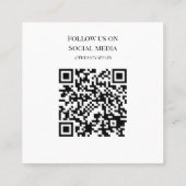 Snap Share label Social Media Business Order bedan (Achterkant)