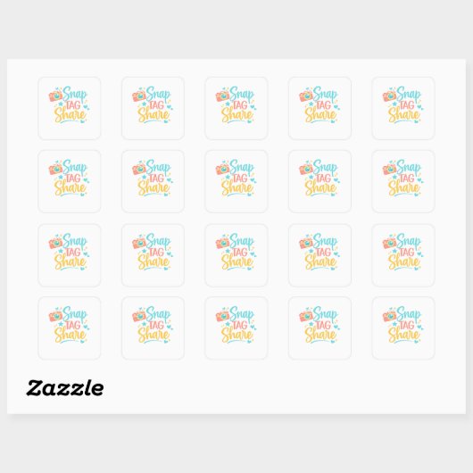 Snap Tag Share Sticker (Vel)